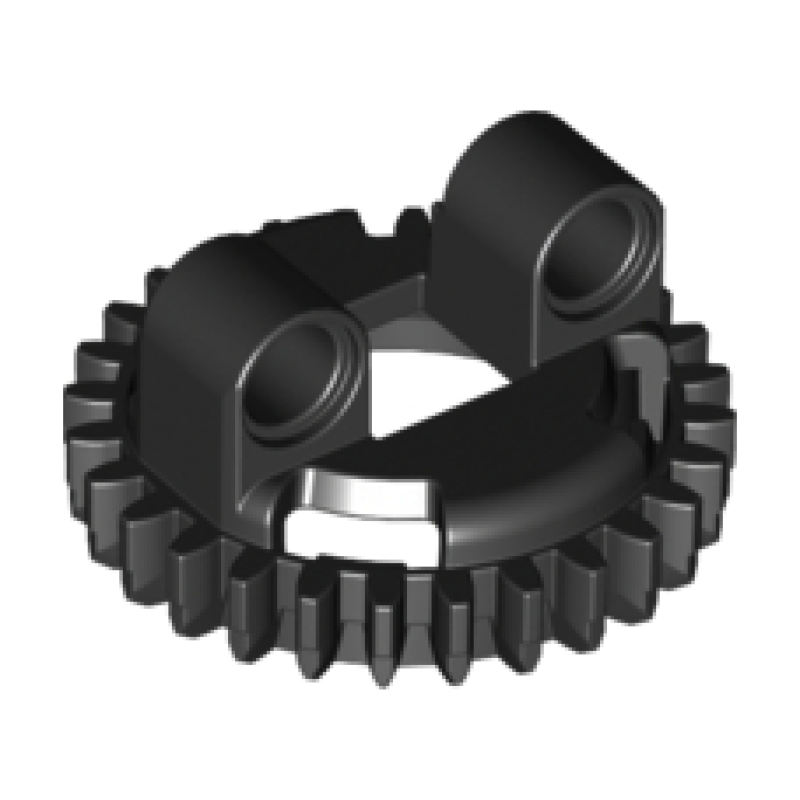 Technic, Draaischijf 28 tanden Bovenkant Black